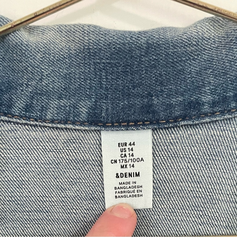 Custom Rhinestone Denim Jacket - Picture 6 of 6